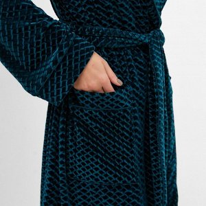 Халат женский KAFTAN "Бархат", зеленый