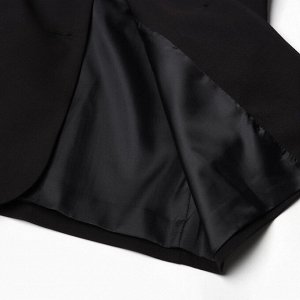Пиджак женский с накидкой MINAKU: Casual Collection, цвет черный