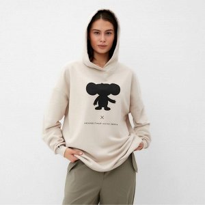 Толстовка KAFTAN Чебурашка размер, бежевый