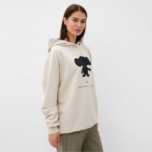 Толстовка KAFTAN Чебурашка размер, бежевый