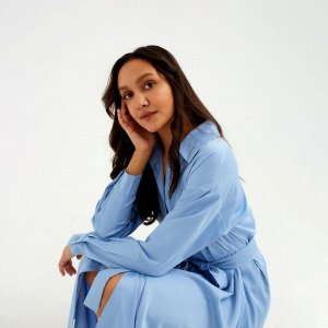 Платье женское MINAKU: Casual collection, цвет голубой