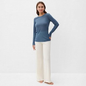 Лонгслив женский KAFTAN: Basic line синий