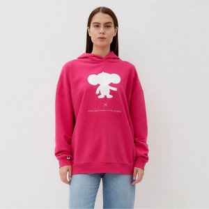 Толстовка женская KAFTAN Чебурашка размер, розовый