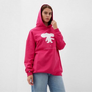 Толстовка женская KAFTAN Чебурашка размер, розовый