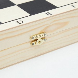 Шахматы гроссмейстерские деревянные «Объедовские» 40х40 см