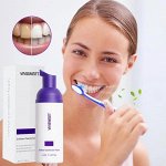 Пенка-корректор цвета V34, осветление фиолетовых зубов. 50ml