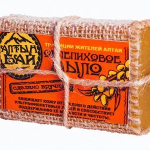 Мыло "Облепиховое" 80 гр Алтын Бай