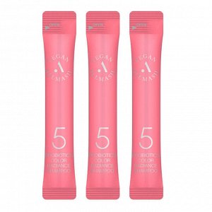 AllMasil Шампунь для окрашенных волос с пробиотиками защита цвета / 5 Probiotics Color Radiance Shampoo Stick Pouch, 20 шт. х 8 мл