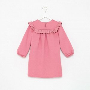 Платье для девочки KAFTAN "Basic line" 32 (110-116), цвет розовый