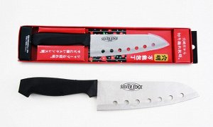 Японский, универсальный нож Сантоку, Silver Edge 27,5см, лезвие 16см