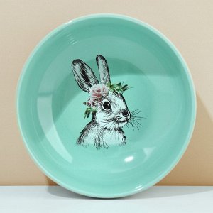 СИМА-ЛЕНД Глубокая тарелка «Зайка», 14,5 см