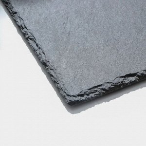Доска для подачи из сланца Дорого внимание «Розмарин S», 20x15 см