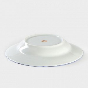 Тарелка глубокая «Рококо. Гуси», 250 мл, d=22,5 см, белая, фарфор