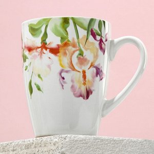 Кружка керамическая Dolce Ceramo. «Акварель», 350 мл