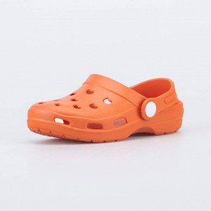 Оранжевый туфли пляжные школьно-подростковые ЭВА