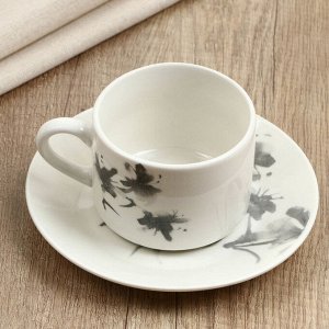 Чайная пара керамическая Dolce Ceramo. «Соцветие», 200 мл