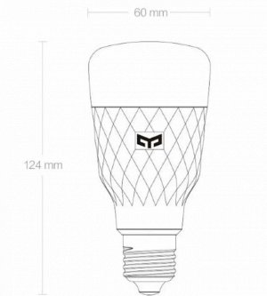 Лампочка умная Xiaomi Yeelight LED 1S YLDP13YL