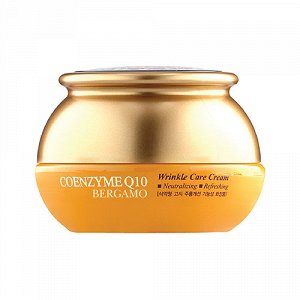 Омолаживающий крем с коэнзимом Q10 Bergamo Coenzyme Q10 Wrinkle care Cream