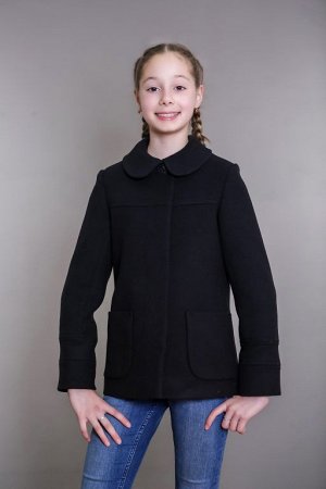 Пальто детское демисезонное 7-506-000  (черный)