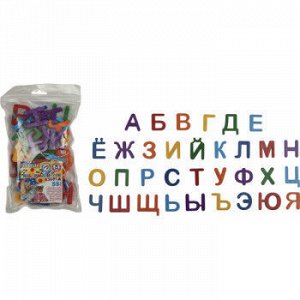 Набор магнитов "Азбука на магнитах" пластиковых, цвета ассорти, 33 элемента, deVENTE