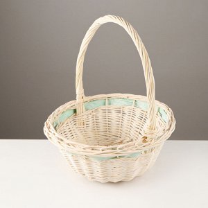 Набор корзин, 3 шт, 33x14/36 см, 28x12/31 см, 24x11/27 см, ива