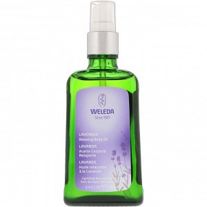 Weleda, Relaxing Body &amp -  Beauty Oil, Lavender Extracts, 3.4 fl oz (100 ml)