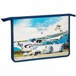 Папка для тетрадей 1 отделение, А4, ArtSpace &quot;Voyage&quot;, пластик, на молнии