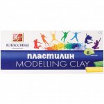 Пластилин &quot;Классика&quot; 06 цветов, 120гр, со стеком