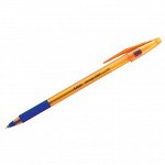 Ручка шариковая &quot;Orange Grip&quot;, синяя, 0,7мм, грип