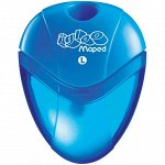 Точилка пластиковая &quot;I-GLOO GAUCHER&quot; для левшей, 1 отверстие, контейнер, ассорти