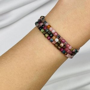 Бусины для украшений из Турмалина микс огранка