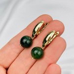 Серьги из Нефрита