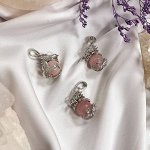 Кулон &quot;Дракон&quot; с Розовым кварцем