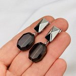 Серьги из Раухтопаза