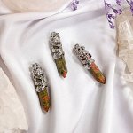 Кулон &quot;Дракон&quot; с Унакитом