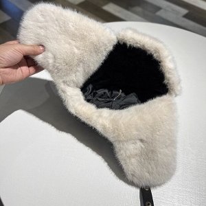 Шапка ушанка унисекс зимняя с ушками