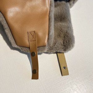 Шапка ушанка унисекс зимняя с ушками