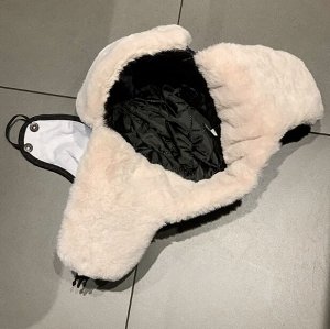 Шапка ушанка унисекс зимняя с ушками