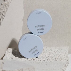 Рассыпчатая матирующая пудра для лица Etude Sebum Soak Powder, 5гр