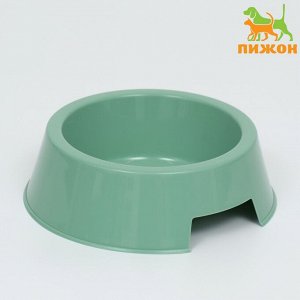 Миска пластиковая 17 х 17 х 5 см, 400 мл, оливковая 9672146