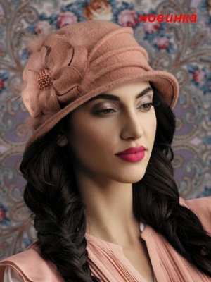 Шляпа Tonia темно-розовый, 478, 56-58 (Willi) Польша
