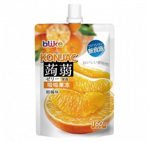 BLIKE Желе питьевое с конжаком Апельсин 160 гр/80 уп.