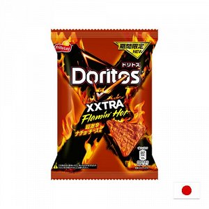 Doritos XXTRA Flamin'Hot Super Spicy 55g - Доритос Экстра флейминг хот. Супер острые