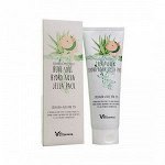 Elizavecca Маска д/лица АЛОЭ и КОЛЛАГЕН Milky Piggy Herb Soul Hydro Aqua Jella Pack, 250 мл