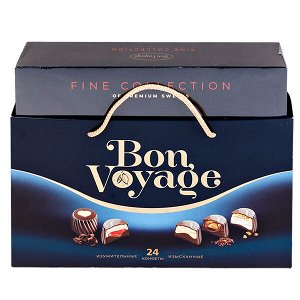 конфеты Bon Voyage PREMIUM сумка синяя 370 г