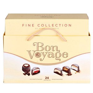 конфеты Bon Voyage PREMIUM сумка бежевая 370 г