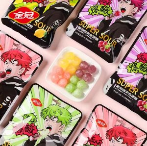 Очень кислые конфеты Super Sour 20 грамм