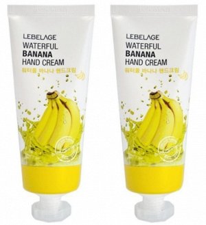 LEBELAGE WATERFUL BANANA HAND CREAM Увлажняющий крем для рук с экстрактом банана 100мл