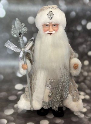 Дед Мороз в белом костюме