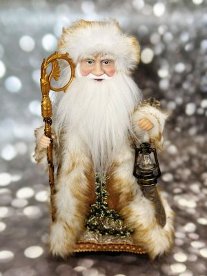 Дед Мороз в коричневом костюме